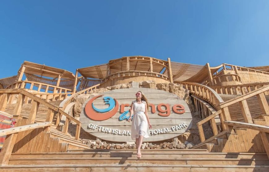 Hurghada: Orange Bay Island & Snorkeling Cruise
