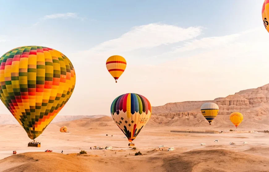 2 day Luxor adventure and sunrise hot air balloon