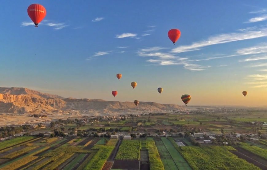 2 day Luxor adventure and sunrise hot air balloon