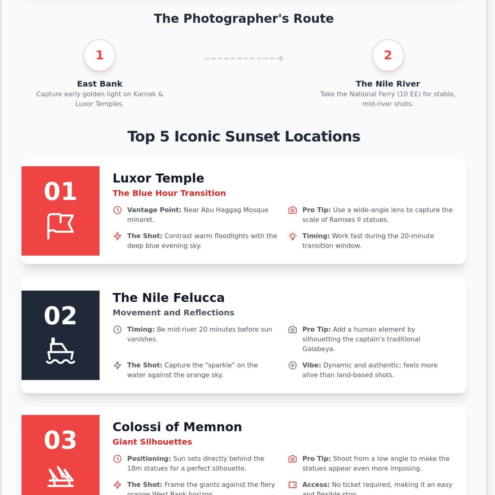 Best Spots for Sunset Photos in Luxor: A Photographer’s 2026 Guide 1 Best Spots for Sunset Photos in Luxor: A Photographer’s 2026 Guide