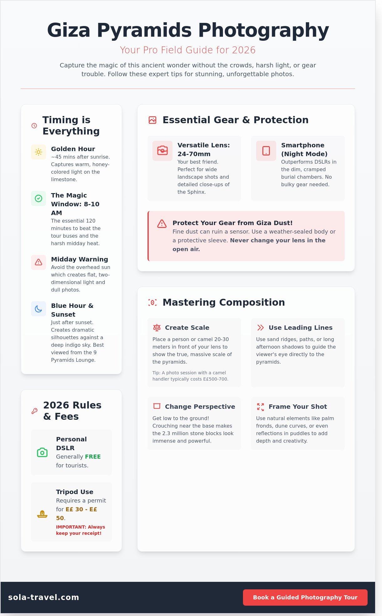 Photography Tips for Pyramids: Capture Unforgettable Giza Shots in 2026 1 Photography Tips for Pyramids: Capture Unforgettable Giza Shots in 2026